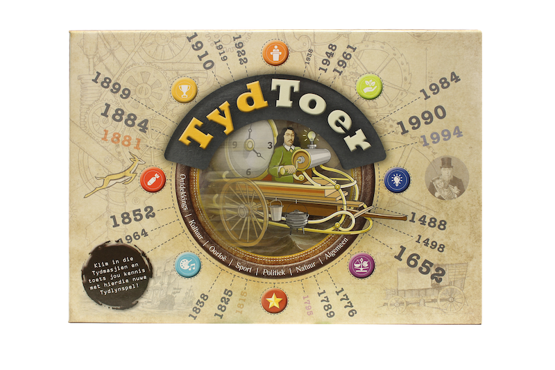TydToer boardgame front of Box