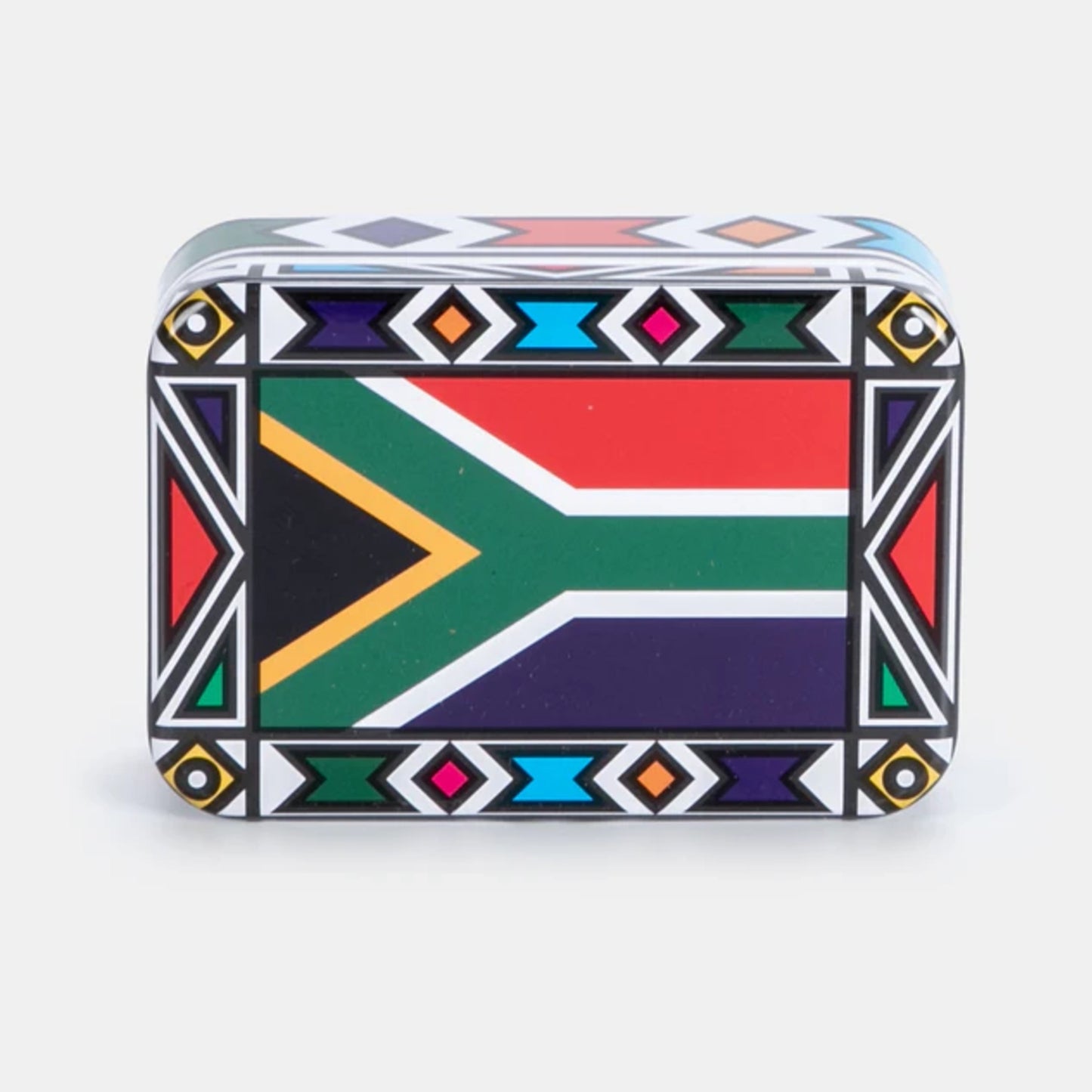 Plaster Tin - Ndebele SA Flag