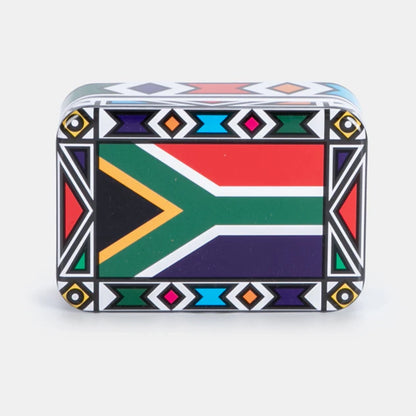 Plaster Tin - Ndebele SA Flag