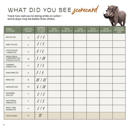 Safari & Me Activity Book