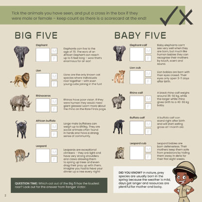 Safari & Me Activity Book