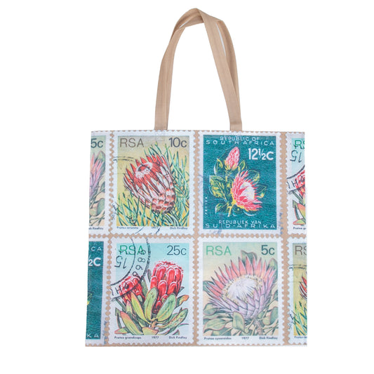 Portfolio Bag - Protea Stamps