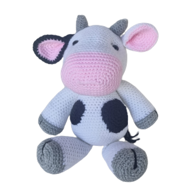 Crochet Toy - Cow